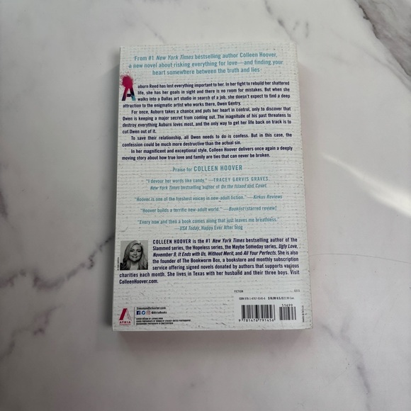 Confess: A Novel - Paperback By Hoover, Colleen - GOOD - Picture 4 of 8